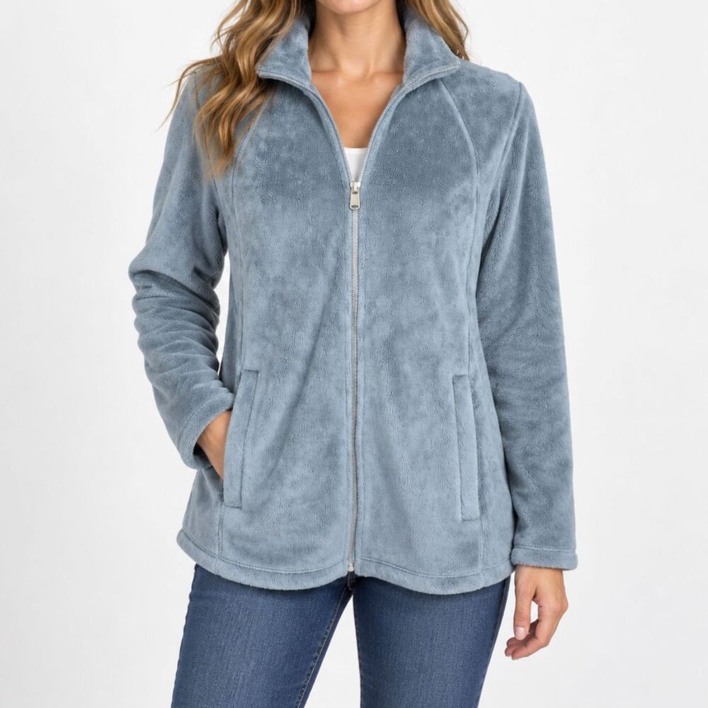 Athleta Recover Stretch Fleece Full Zip Jacket Athleisure Après Ski Gorpcore